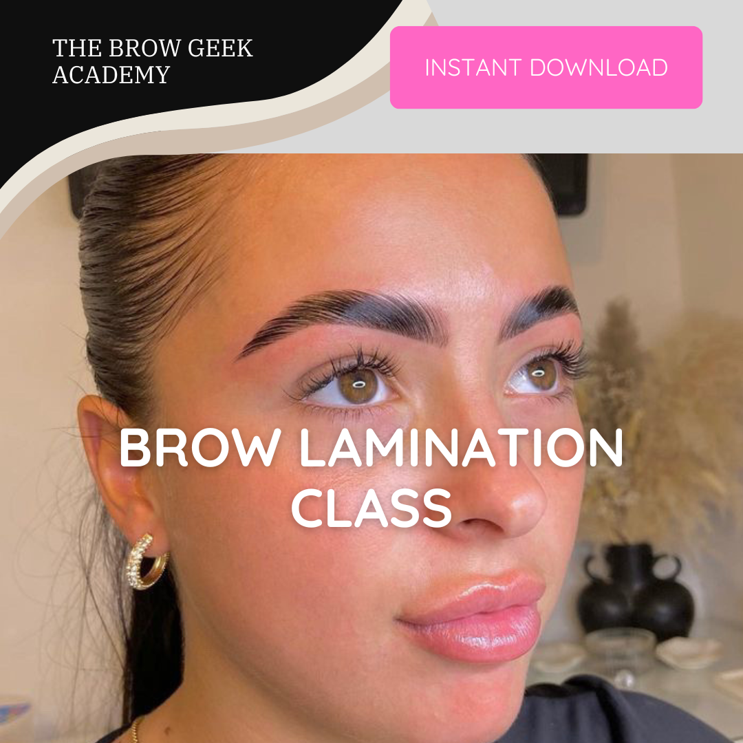 Brow Lamination Online Course