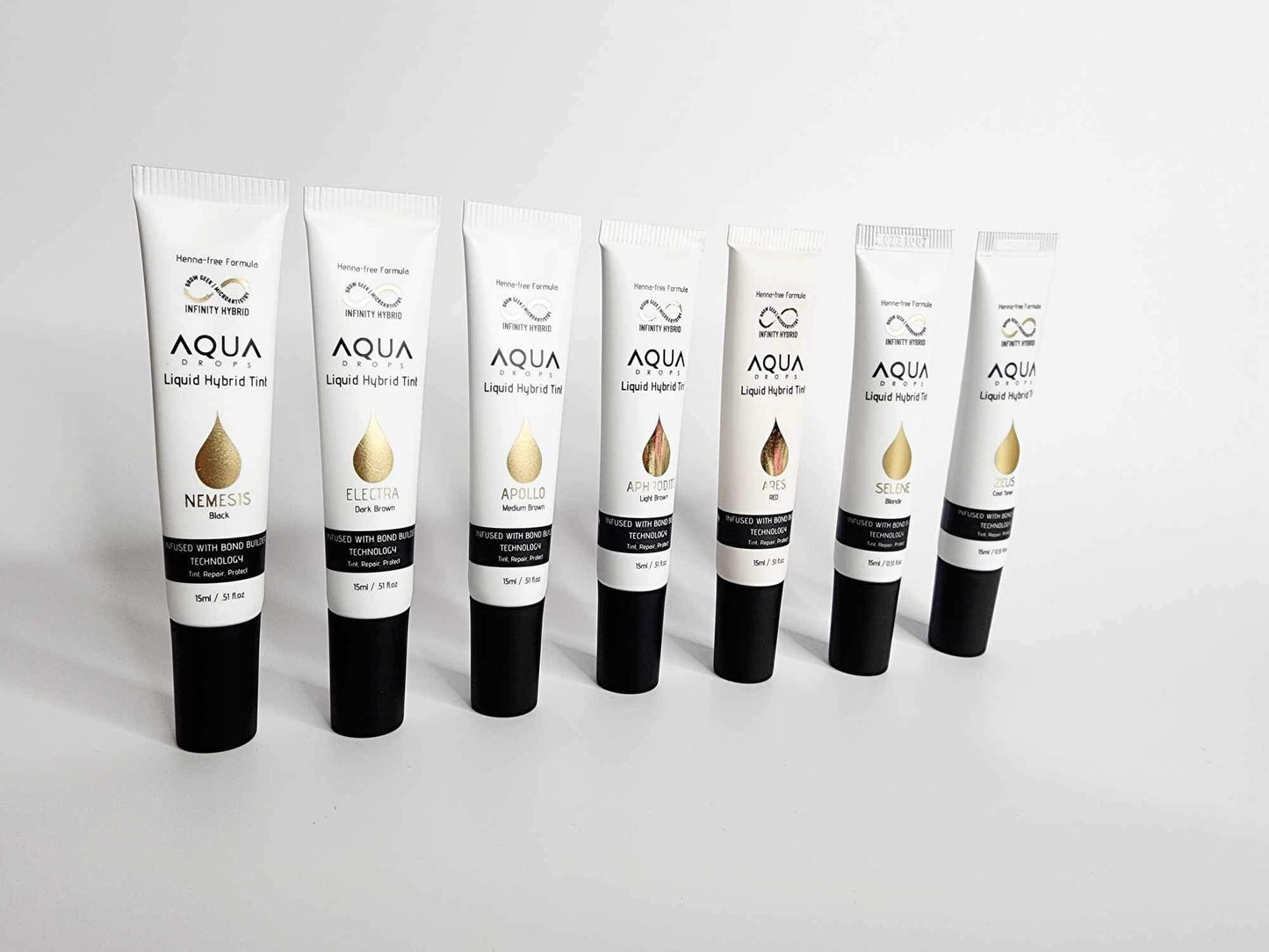 Aqua Drops Hybrid Brow Stain Tubi singoli da 15 ml 
