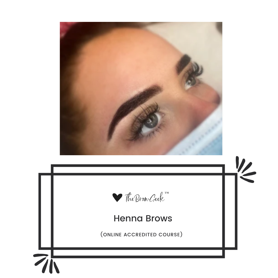 Curso en línea de henna para cejas